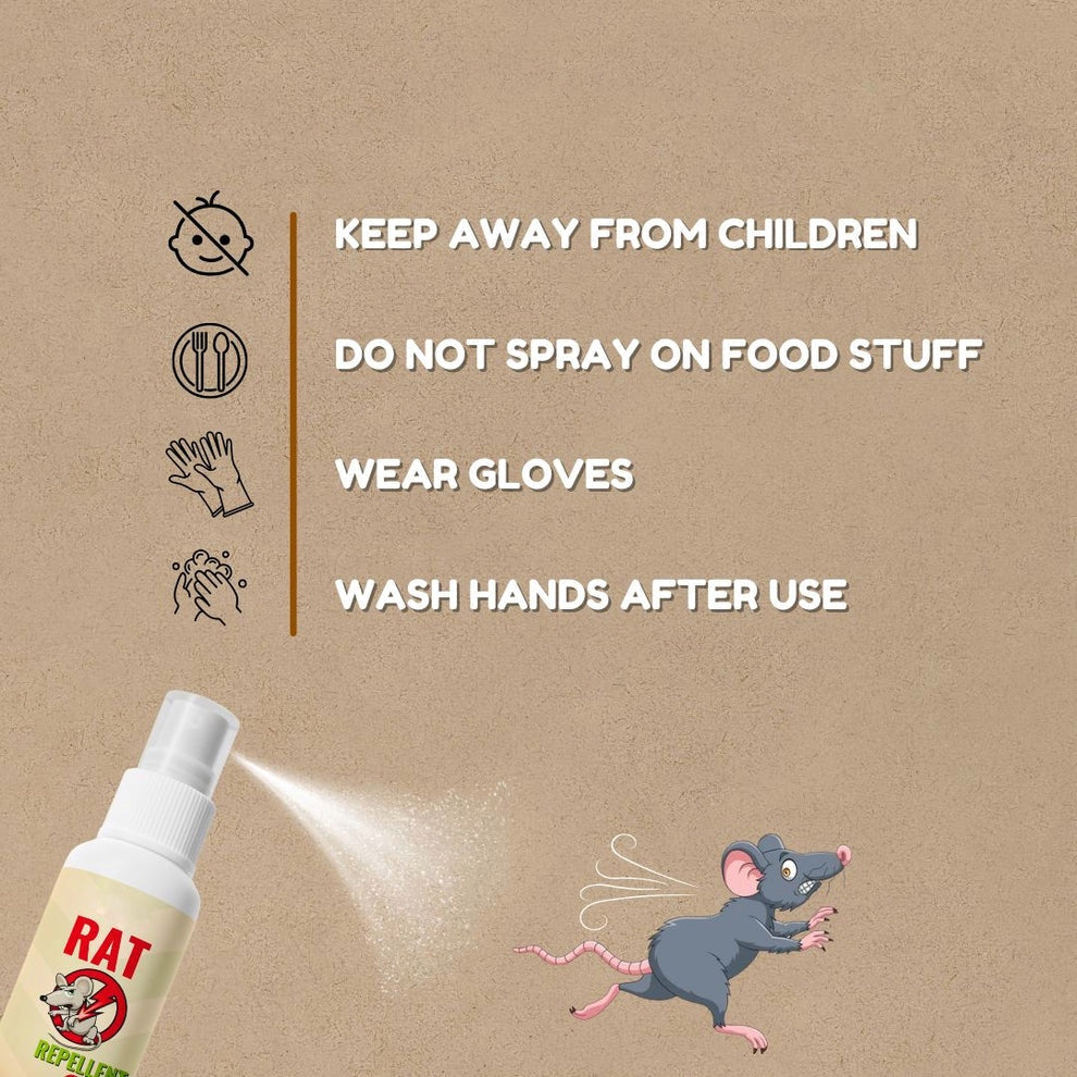 Rat Repellent Spray Buy 1 Get 2 Free!