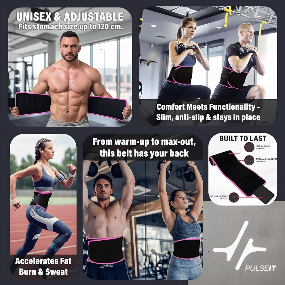 Thermal Sweat Waist Belt✨Sweat Wrap for Faster Fat Burn