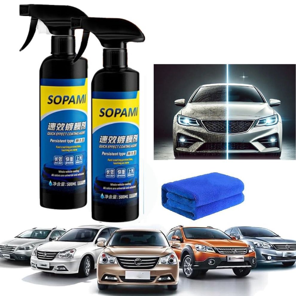 Sopami Car Coating Spray 100ml Pack of 2